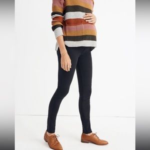 Madewell Maternity Skinny Jeans over-the-belly sz 29 in Lunar Wash